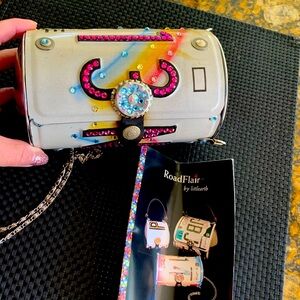 Little Earth HAWAII ALOHA STATE License Plate bag. Vintage.